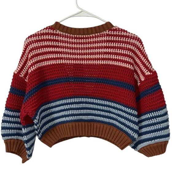 Sachin + Babi Striped Cropped Cotton
Cardigan(Size Medium) - Picture 5 of 7